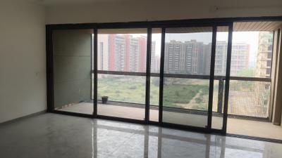 Living Room Image of 2650 Sq.ft 3 BHK Apartment / Flat for rent in Pramukh Omkar Rivanta 1, Randesan Gandhinagar for Rs. 35000