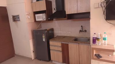 Kitchen Image of 390 Sq.ft 1 BHK Apartment / Flat for rent in Supertech Ecociti, Sector 137 Noida for Rs. 19500