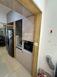 Kitchen Image of 1260 Sq.ft 2.5 BHK Apartment / Flat for rent in Mantri Serenity, Bikasipura Bengaluru for Rs. 55000
