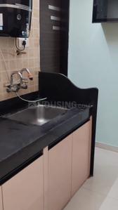 Kitchen Image of 980 Sq.ft 2 BHK Apartment / Flat for rent in GK Silverland Residency Phase 1, Ravet Pune for Rs. 28000