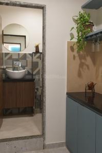 Kitchen Image of 1326 Sq.ft 3 BHK Villa for sale in Spring Woods, Tarsali Vadodara for Rs. 7500000