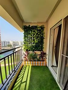 Balcony Image of 1632 Sq.ft 4 BHK Apartment / Flat for sale in LN Fusion, Jharapada Bhubaneswar for Rs. 14319500