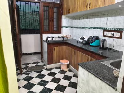 Kitchen Image of 1000 Sq.ft 1 BHK Builder Floor for rent in Sector 30 Faridabad for Rs. 22000