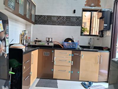 Kitchen Image of 700 Sq.ft 2 BHK Apartment / Flat for sale in Saiyed Vasna Vadodara for Rs. 2990000