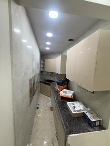 Kitchen Image of 300 Sq.ft 1 RK Builder Floor for rent in Lajpat Nagar New Delhi for Rs. 22000