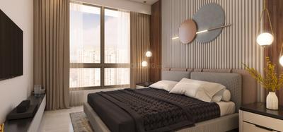 Bedroom Image of 1440 Sq.ft 3 BHK Apartment / Flat for rent in Rosa Manhattan, Hiranandani Estate Thane for Rs. 90000
