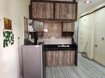 Kitchen Image of 400 Sq.ft 1 RK Builder Floor for rent in Jawahar Nagar Jaipur for Rs. 15000