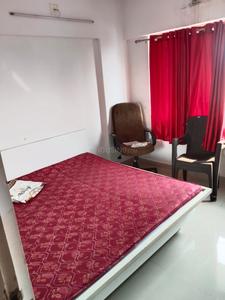 Bedroom Image of 600 Sq.ft 1 BHK Apartment / Flat for rent in Godrej Garden City, Gota Ahmedabad for Rs. 21000