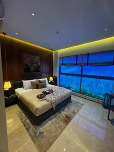 Bedroom Image of 1200 Sq.ft 2 BHK Apartment / Flat for rent in Rustomjee Azziano, Thane West Thane for Rs. 68000