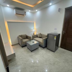 Hall Image of 1000 Sq.ft 1 BHK Apartment / Flat for rent in Sector 46 Gurgaon for Rs. 36000