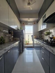Kitchen Image of 630 Sq.ft 1 BHK Apartment / Flat for sale in Kalwa Thane for Rs. 9500000