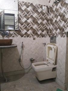 Common Bathroom Image of 720 Sq.ft 2 BHK Builder Floor for sale in Hari Nagar New Delhi for Rs. 5350000