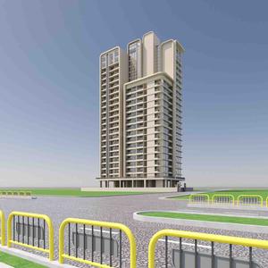 Image of 1230 Sq.ft 2.5 BHK Apartment / Flat for sale in Arise Alpine 21, Tathawade, Pune for Rs. 8950000