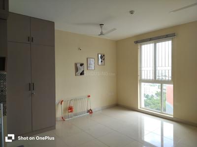 Bedroom Image of 550 Sq.ft 1 RK Apartment / Flat for rent in Paradise At Brigade Cornerstone Utopia, Varthur Bengaluru for Rs. 30000