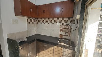 Kitchen Image of 650 Sq.ft 1 BHK Apartment / Flat for sale in Sharda Galaxy, Ulwe Navi Mumbai for Rs. 5400000