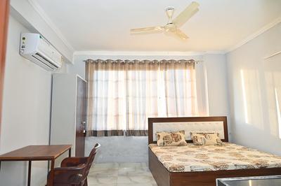 Bedroom Image of 300 Sq.ft 1 RK Apartment / Flat for rent in Malviya Nagar Jaipur for Rs. 12000