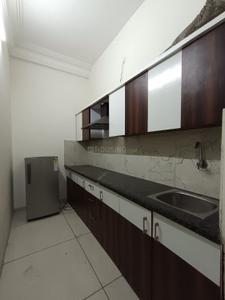Kitchen Image of 580 Sq.ft 1 BHK Apartment / Flat for rent in Scheme 78 Indore for Rs. 15999