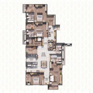 Image of 3390 Sq.ft 4 BHK Apartment / Flat for sale in Nawah Emporio, Raghunathpur, Bhubaneswar for Rs. 28200000