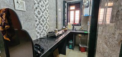 Kitchen Image of 300 Sq.ft 1 RK Apartment / Flat for rent in Grit Residency, Chedda Nagar Mumbai for Rs. 28000
