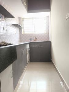 Kitchen Image of 550 Sq.ft 1 BHK Independent House for rent in Kaggadasapura Bengaluru for Rs. 20000