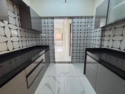 Kitchen Image of 550 Sq.ft 1 BHK Apartment / Flat for rent in Omkar BKC Crossing Phase 2, Kurla West Mumbai for Rs. 65000