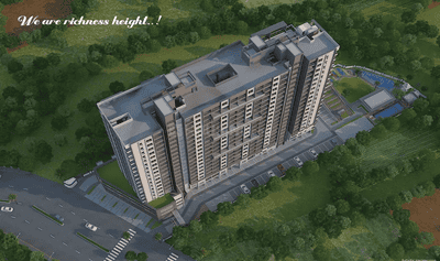 Image of 1320 Sq.ft 3 BHK Apartment / Flat for sale in Malhar Magnus Evoq, Kiwale, Pune for Rs. 7820000