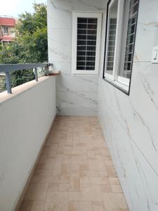 Balcony Image of 1200 Sq.ft 3 BHK Apartment / Flat for rent in Sterling Park Apartment, Sanjeevini Nagar Bengaluru for Rs. 34000