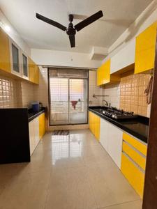 Kitchen Image of 820 Sq.ft 2 BHK Apartment / Flat for sale in Newa Garden, Airoli Navi Mumbai for Rs. 15500000