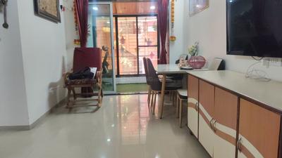 Living Room Image of 850 Sq.ft 2 BHK Apartment / Flat for sale in Platinum Palazzo, Kamothe Navi Mumbai for Rs. 9700000