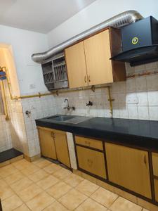 Kitchen Image of 1450 Sq.ft 3 BHK Apartment / Flat for rent in Mavilla Apartment, Mayur Vihar Phase 1 New Delhi for Rs. 60000