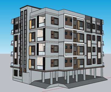 Image of 1163 Sq.ft 3 BHK Apartment / Flat for sale in Bediapara, Kolkata for Rs. 4186000
