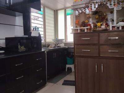 Kitchen Image of 1830 Sq.ft 3 BHK Apartment / Flat for sale in JP Iscon Habitat, Gotri Vadodara for Rs. 7500000