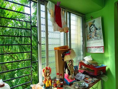 Balcony Image of 950 Sq.ft 3 BHK Apartment / Flat for sale in Haltu Kolkata for Rs. 4000000