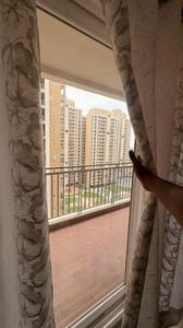 Balcony Image of 2500 Sq.ft 4 BHK Apartment / Flat for rent in Rishita Manhattan, Gomti Nagar Extension Lucknow for Rs. 85000
