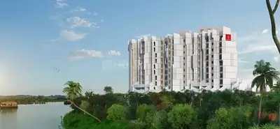 Image of 1100 Sq.ft 2 BHK Apartment / Flat for sale in Aluva, Kochi for Rs. 10000000
