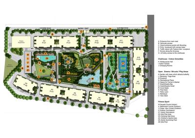 Image of 1014 Sq.ft 2 BHK Apartment / Flat for sale in Kohinoor Kaleido, Kharadi, Pune for Rs. 11500000