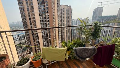 Balcony Image of 1870 Sq.ft 3 BHK Apartment / Flat for sale in RG Luxury Homes Tower A F And M, Noida Extension Greater Noida for Rs. 15500000