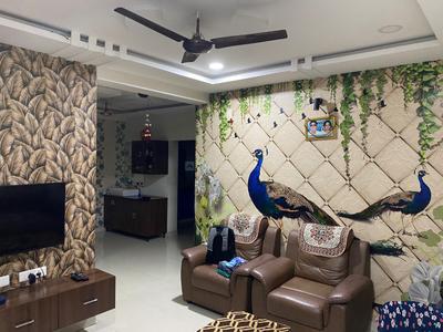 Living Room Image of 1100 Sq.ft 2 BHK Apartment / Flat for rent in Vizag Green City Homes, Auto Nagar Visakhapatnam for Rs. 30000