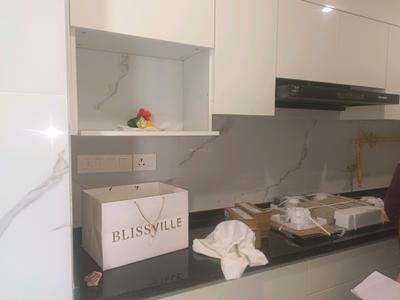 Kitchen Image of 1350 Sq.ft 3 BHK Builder Floor for rent in Whiteland Blissville, Sector 76 Gurgaon for Rs. 44000