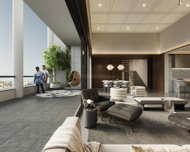 Hall Image of 3545 Sq.ft 4 BHK Apartment / Flat for sale in Kavisha The Masterpiece, South Bopal Ahmedabad for Rs. 16000000