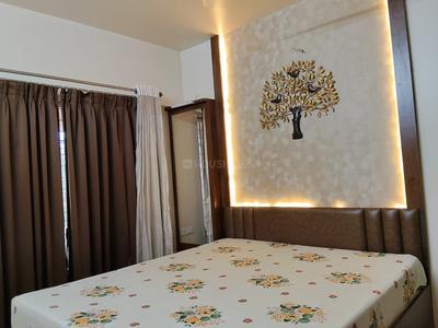 Bedroom Image of 760 Sq.ft 2 BHK Apartment / Flat for rent in Puraniks Aldea, Mahalunge Pune for Rs. 50000
