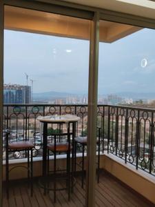 Balcony Image of 2640 Sq.ft 4 BHK Apartment / Flat for sale in Srishti Synchronicity, Powai Mumbai for Rs. 55000000
