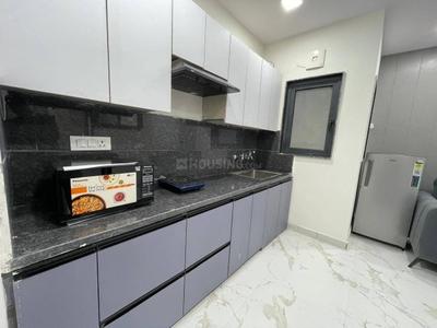 Kitchen Image of 758 Sq.ft 1 BHK Apartment / Flat for rent in Goyal Prime Plaza, Bodakdev Ahmedabad for Rs. 15000