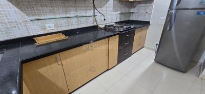 Kitchen Image of 1050 Sq.ft 2 BHK Apartment / Flat for rent in Lunkad Amazon, Viman Nagar Pune for Rs. 60000