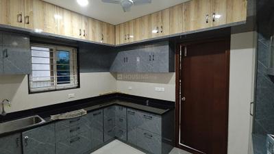 Kitchen Image of 1905 Sq.ft 3 BHK Apartment / Flat for rent in Alekhya Palm Woods, Financial District Hyderabad for Rs. 60000