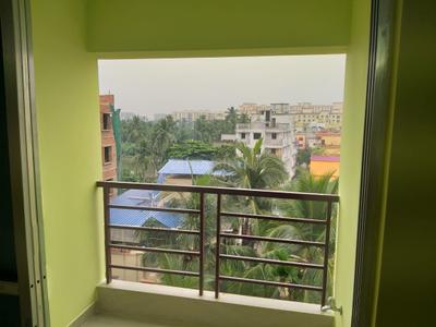 Balcony Image of 750 Sq.ft 2 BHK Apartment / Flat for rent in Tirath Spring, Rajarhat Kolkata for Rs. 18000