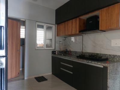 Kitchen Image of 1020 Sq.ft 2 BHK Apartment / Flat for rent in Oxford Florida River Walk, Mundhwa Pune for Rs. 45000