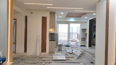 Living Room Image of 1970 Sq.ft 3 BHK Apartment / Flat for rent in Spectra, Financial District Hyderabad for Rs. 60000