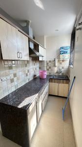 Kitchen Image of 1100 Sq.ft 1 BHK Apartment / Flat for rent in Malviya Nagar Jaipur for Rs. 20000