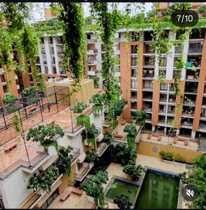 Balcony Image of 1000 Sq.ft 3 BHK Apartment / Flat for sale in Oscar Sky Park, Madhapar Rajkot for Rs. 6700000